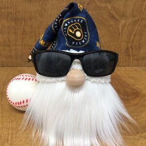 Milwaukee Brewers Gnome MLB Baseball Sports Fan Ball Sunglasses Gift Team